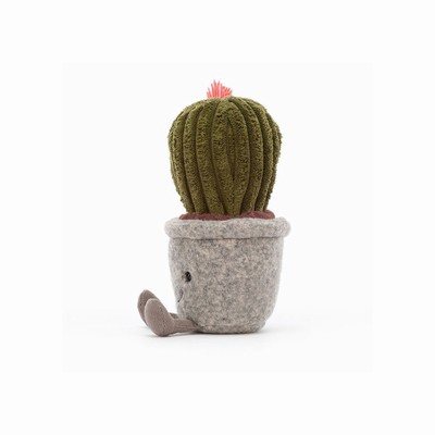 Jellycat Silly Succulent Barrel Cactus Australia | 432651VRT